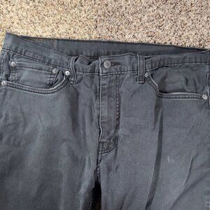 Levi’s Men’s 36x30 502 Dark Gray Denim Jeans